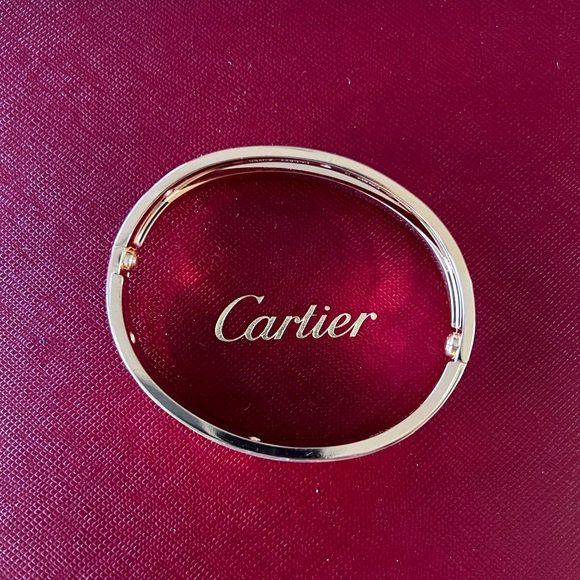 Cartier Love Double Bracelet with Diamonds - Picture 8 of 9